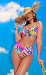 Biustonosz AVA kąpielowy SK 242  Tropical Splash